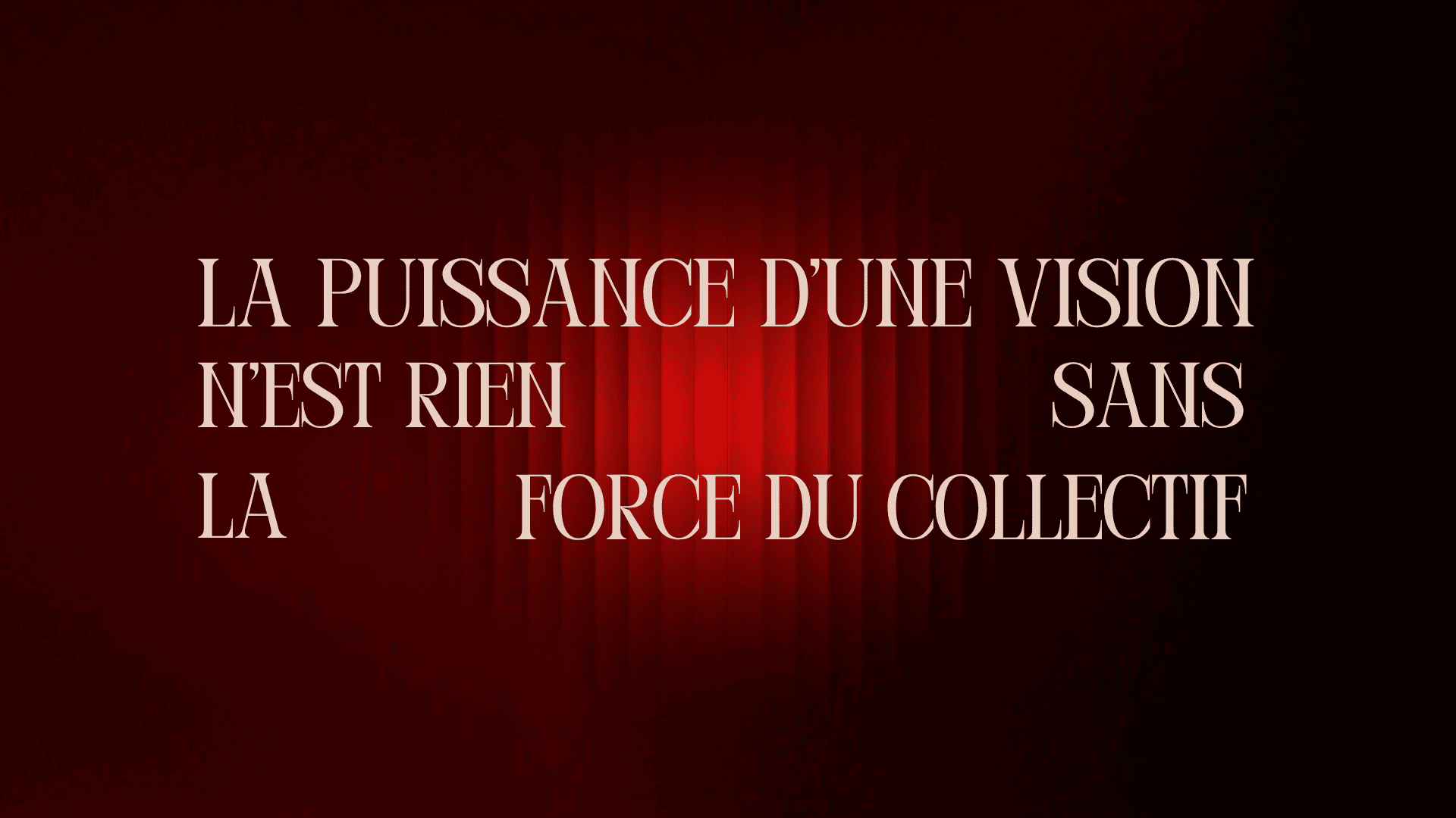 Bannière éditoriale de l'agence internationale et locale Studio Say, illustrant la force du collectif, la convergence des talents et le rayonnement depuis la métropole réunionnaise.