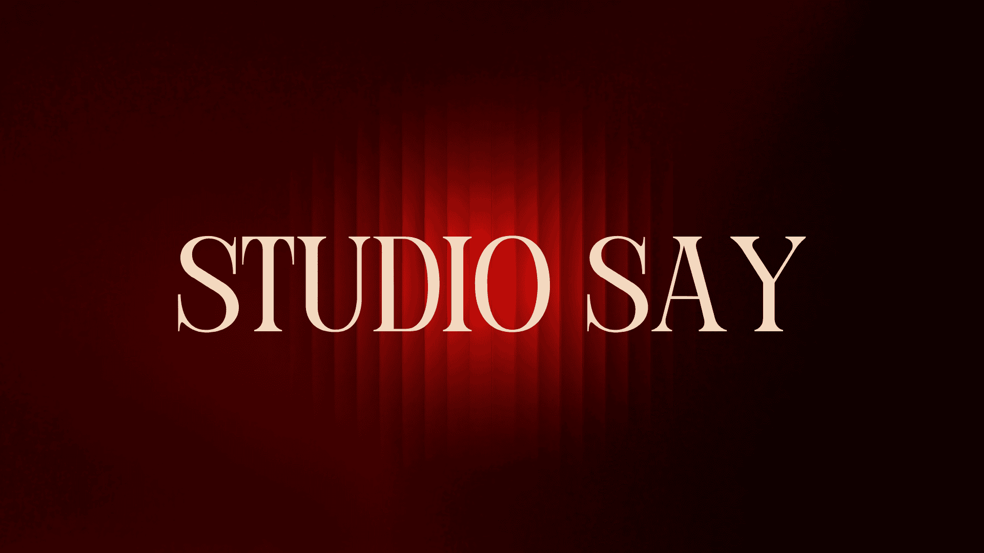 Logo officiel de l'agence de communication et design Studio Say